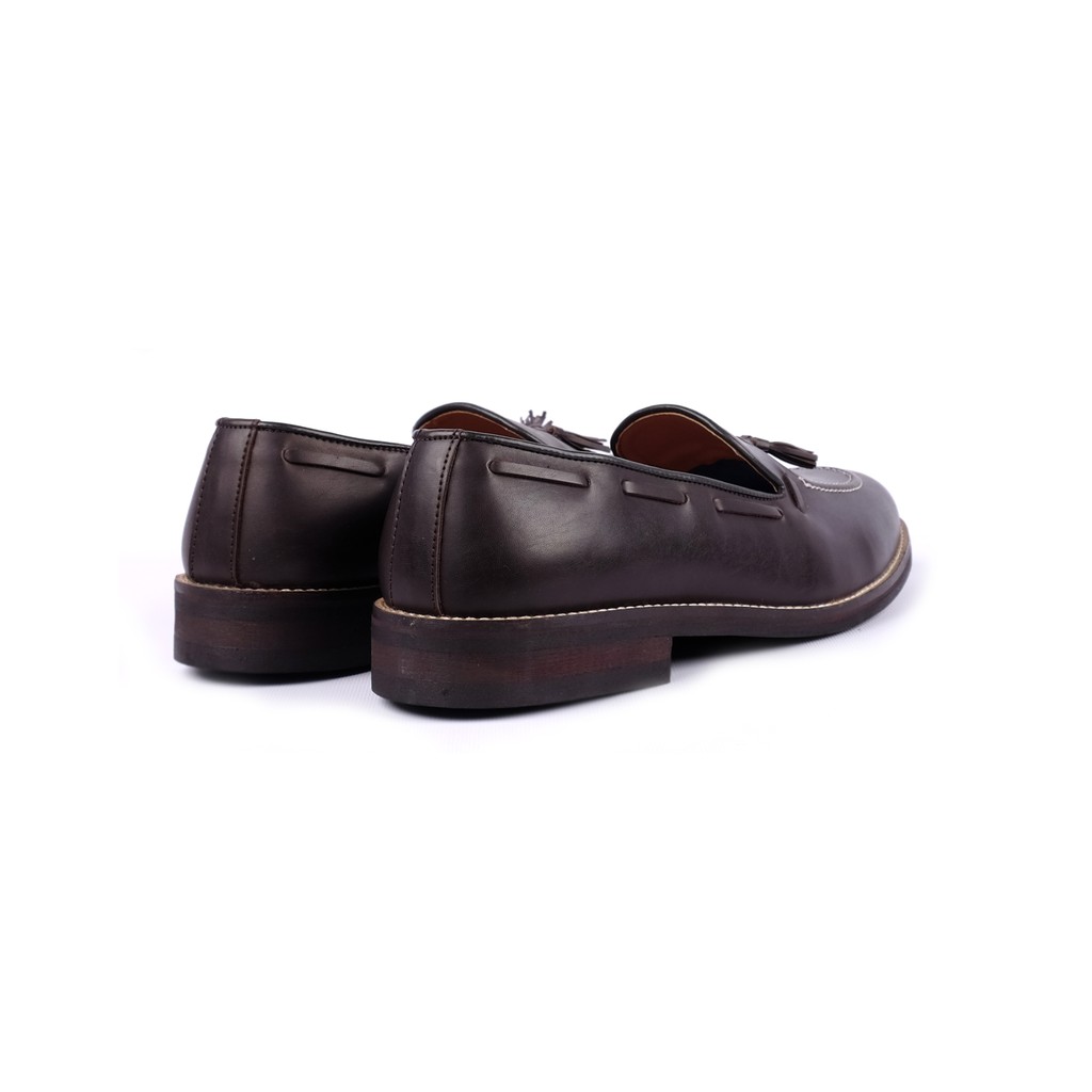 Adam Tassel Darkbrown Genuine Leather