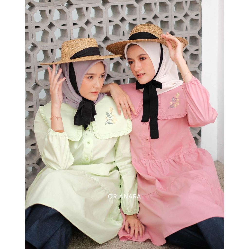 Eshal Tunik Coral Pink
