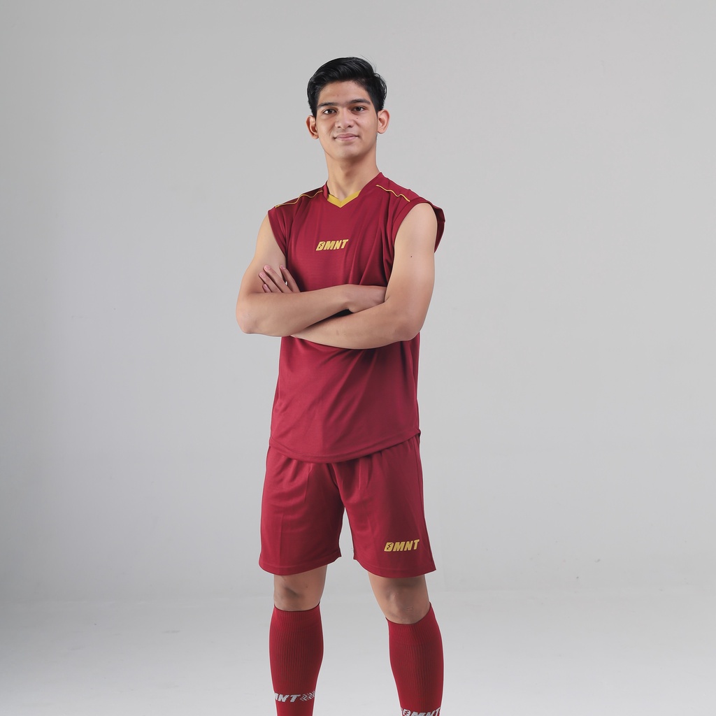 DMNT Jersey Sleeveless Dixie Series Maroon