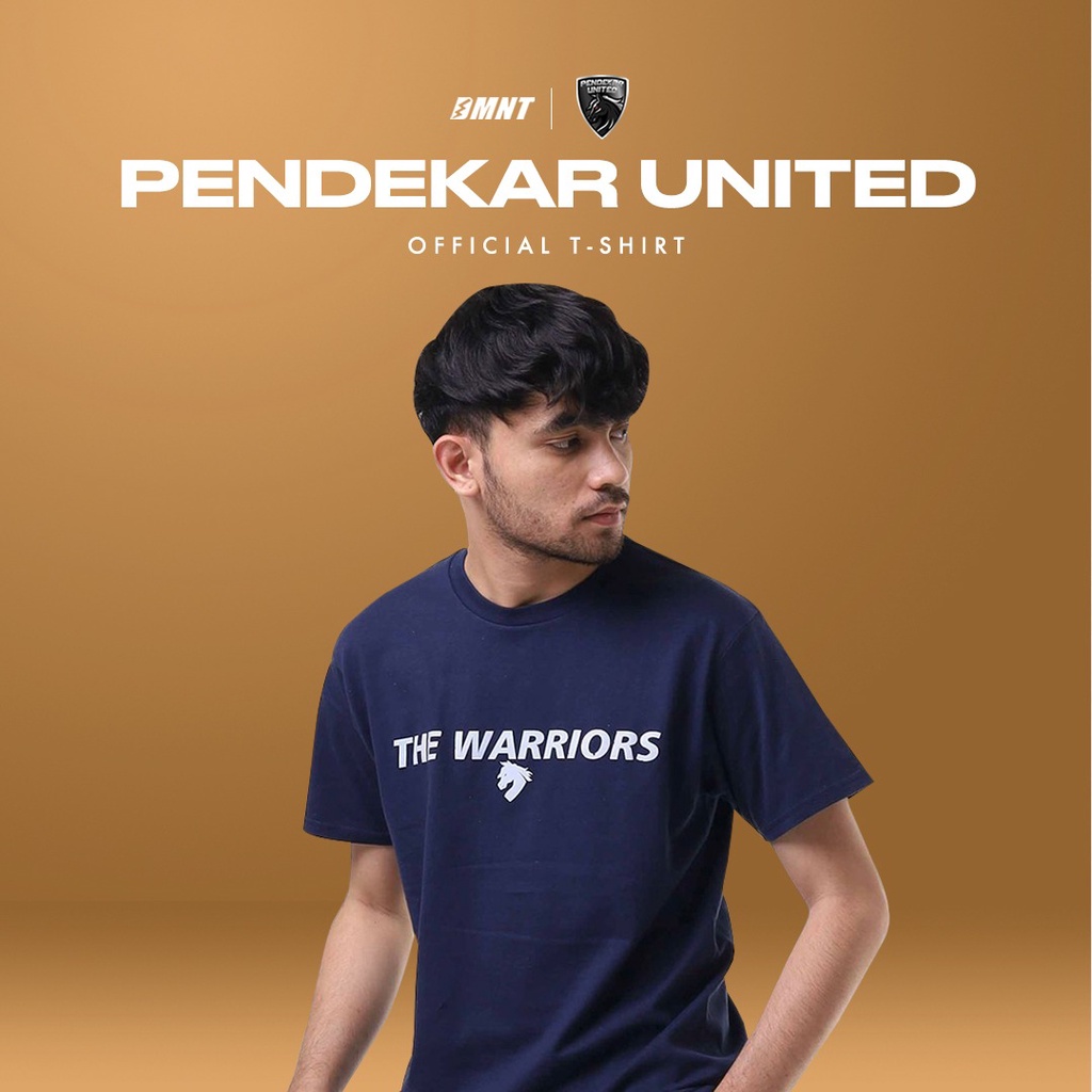 DMNT T-Shirt Kasual Pendekar United Navy