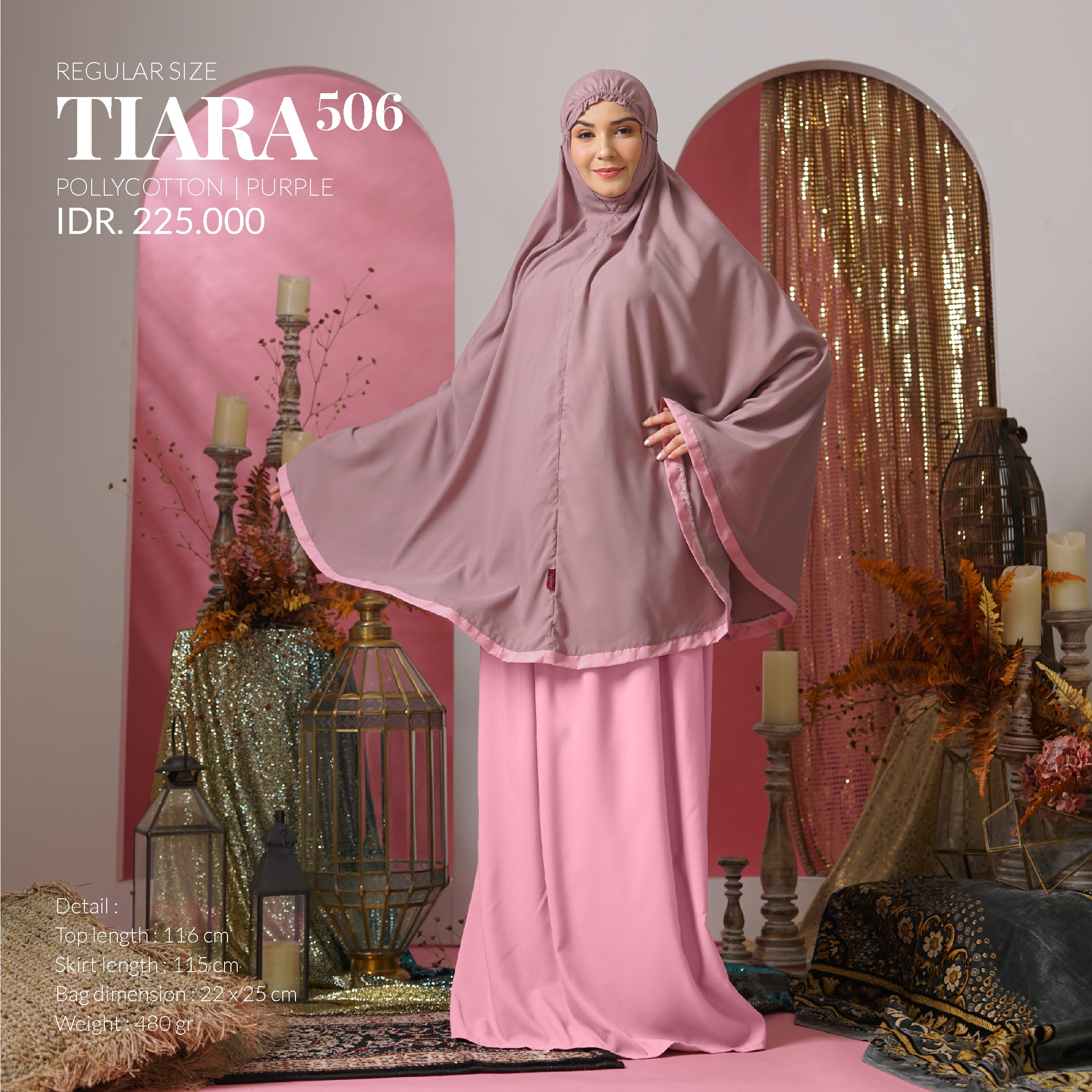 Tatuis Mukena Tiara 506 Dewasa