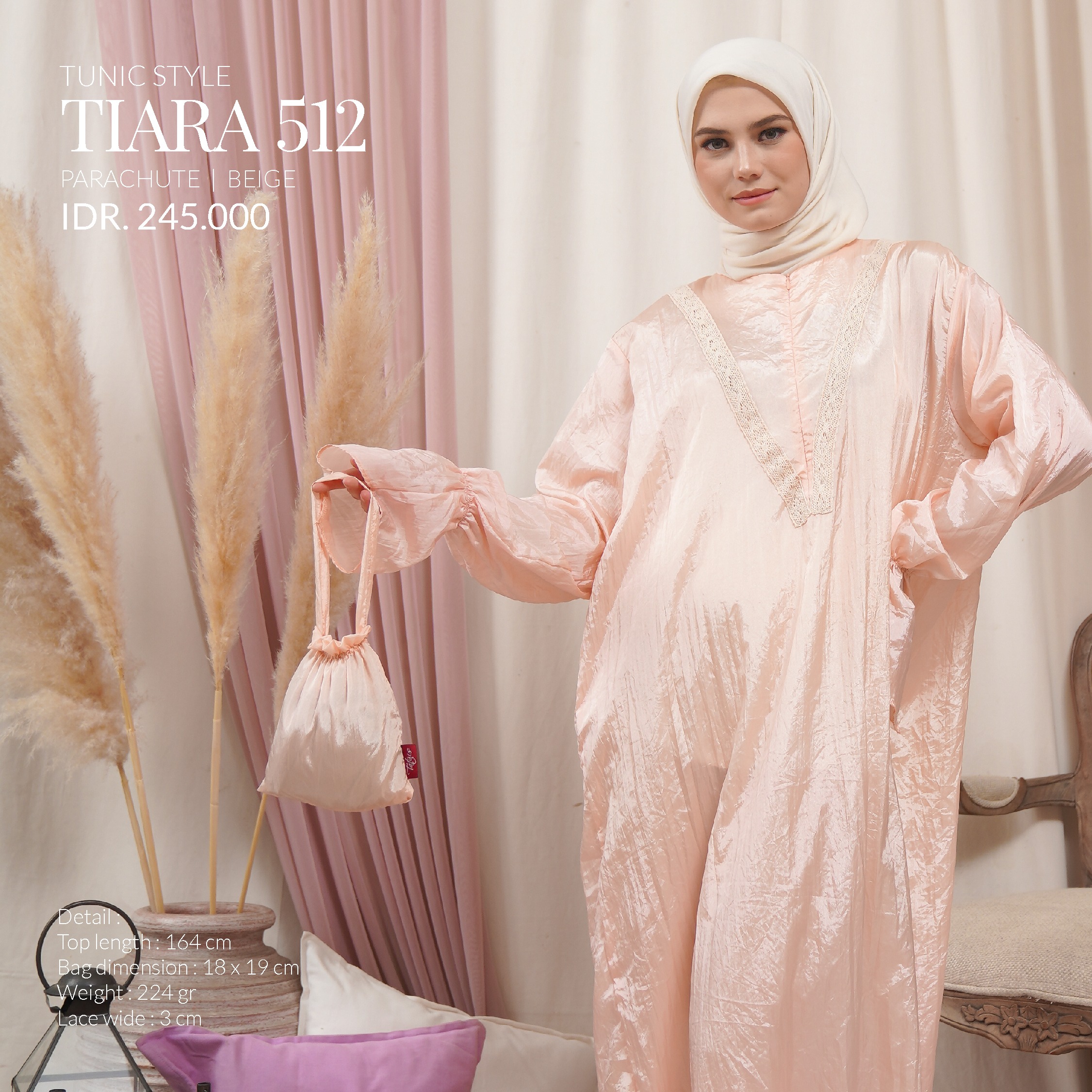 Tatuis Mukena Tiara 512 Tunic Style