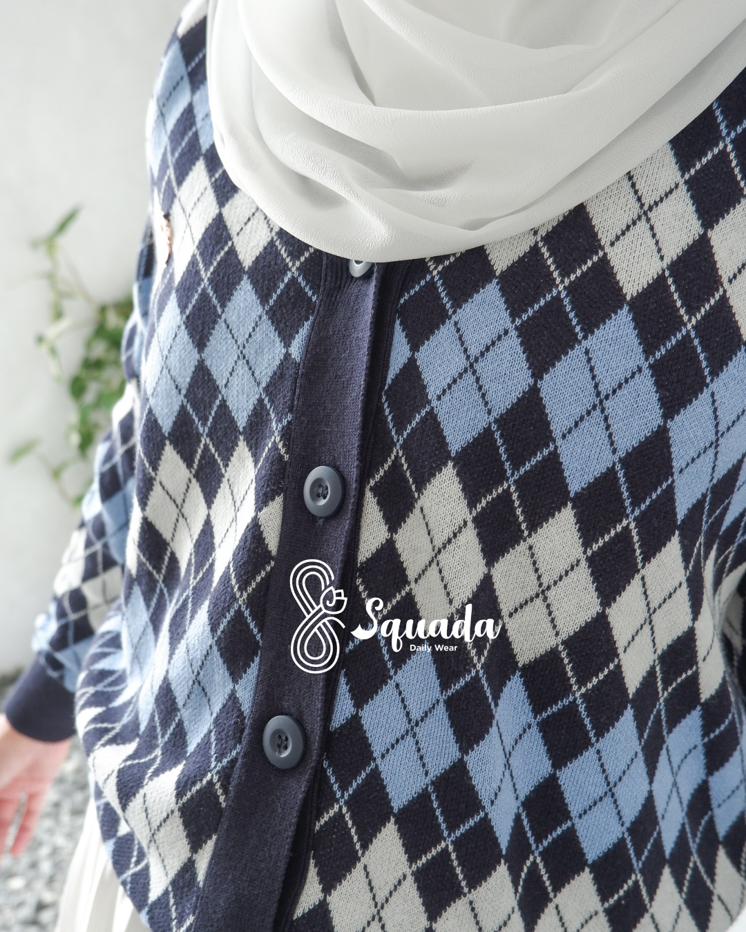 Nami Knit Cardigan (Navy) 