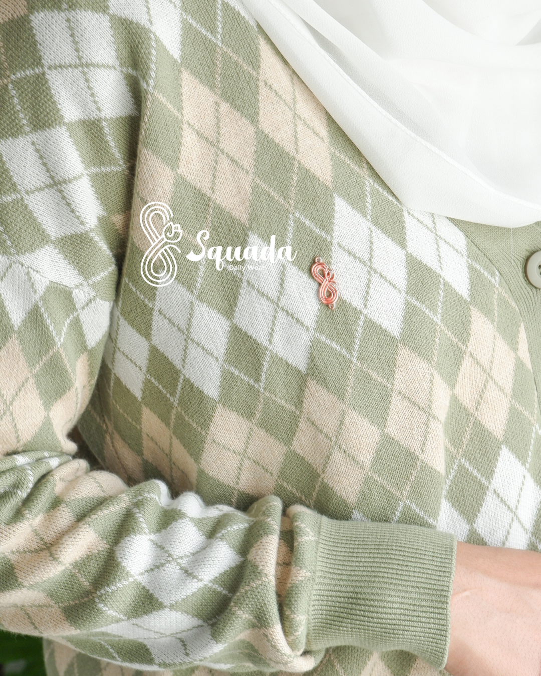 Nami Knit Cardigan (Sage Green)