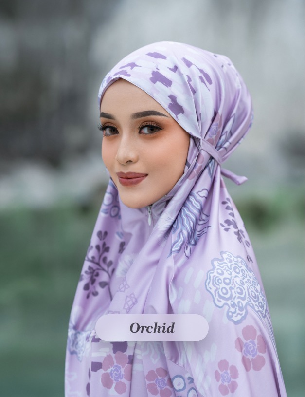 ZEHRA PRAYER ROBE - ORCHID