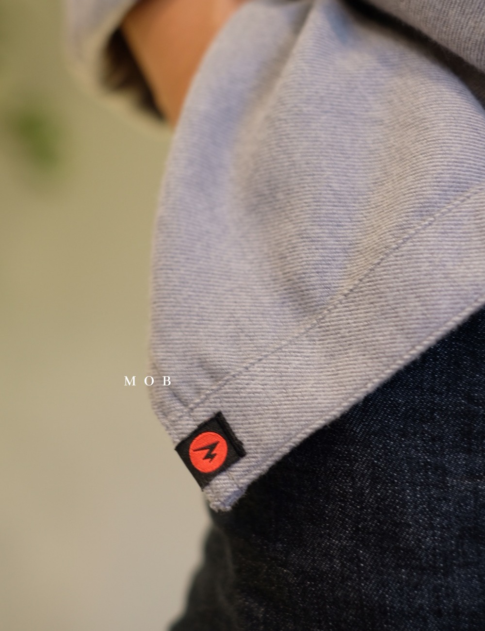 MMLSS01002 Hobson Midweight Flannel LS Shirt Grey