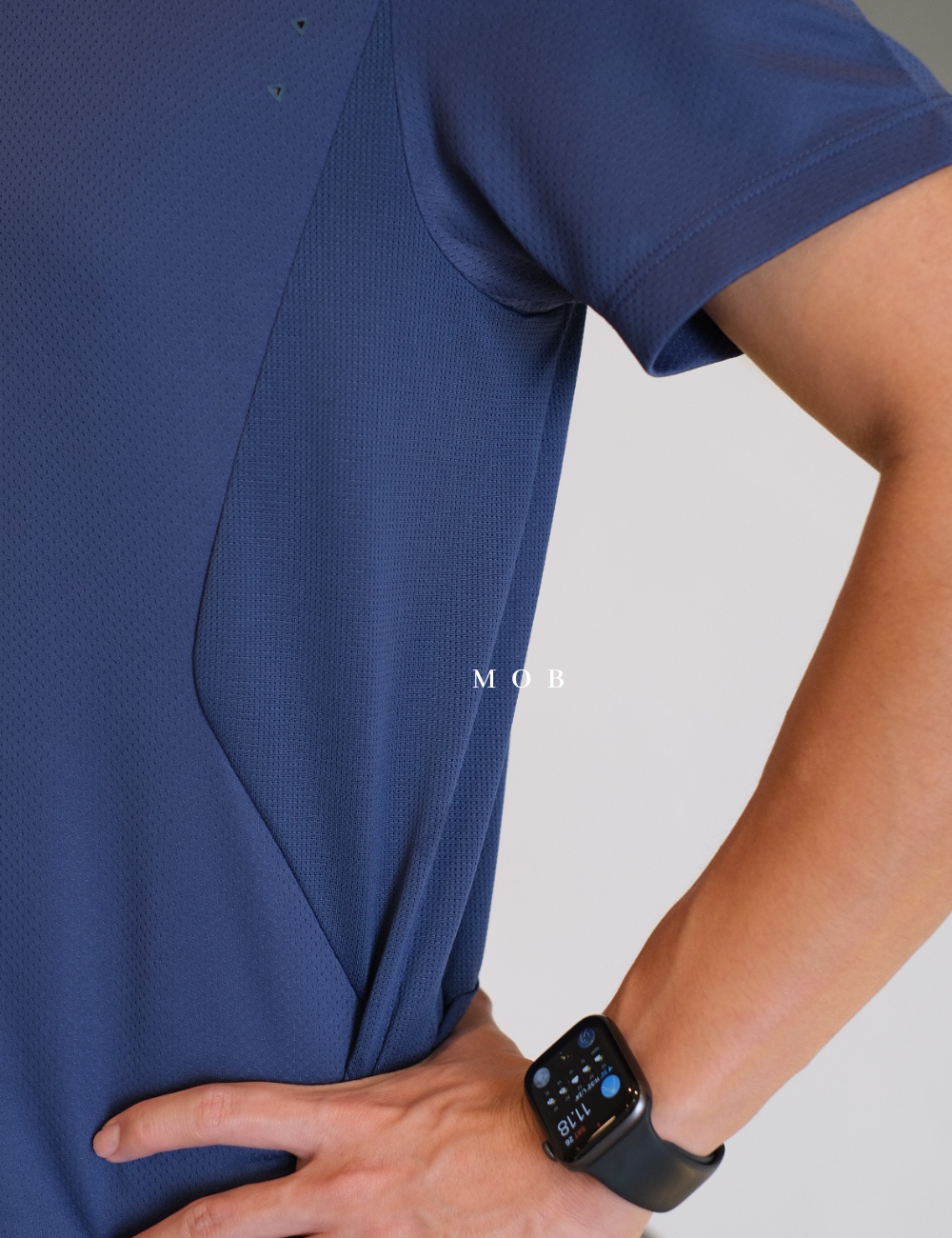 ADDSSST02001A HEAT.RDY Training Tee Force Blue