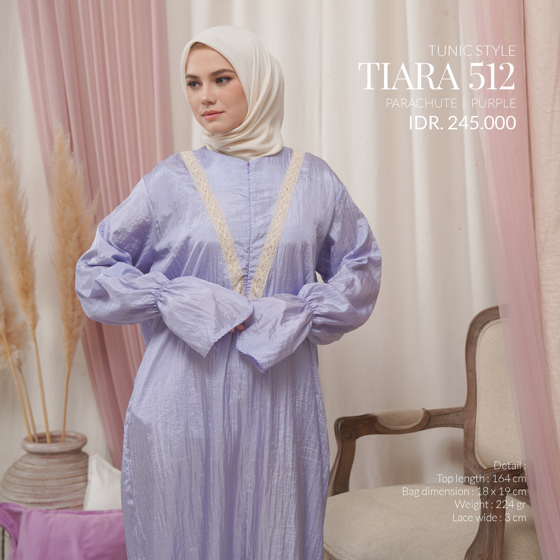 Tatuis Mukena Tiara 512 Tunic Style