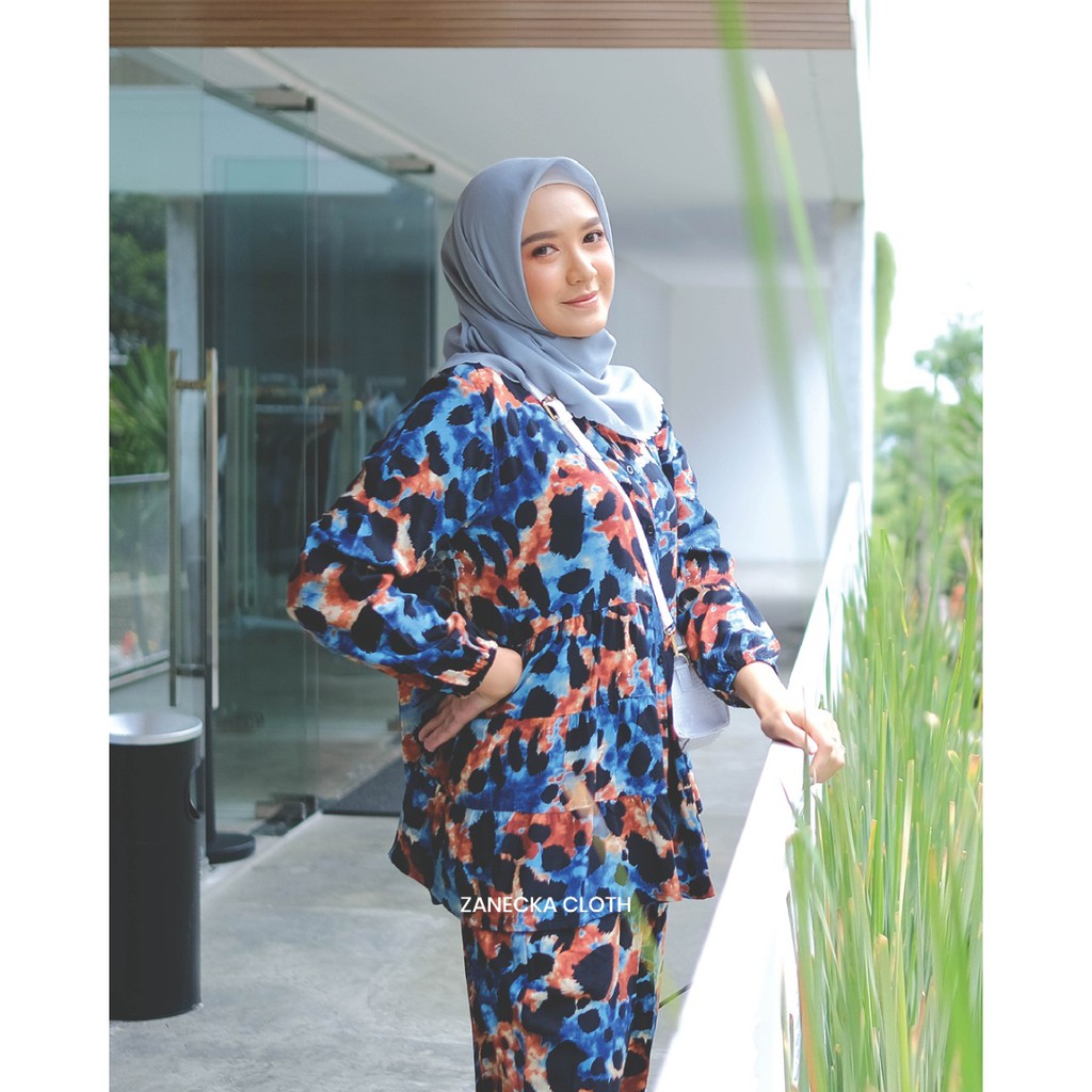 Diandra Pajamas - Blue Ocean