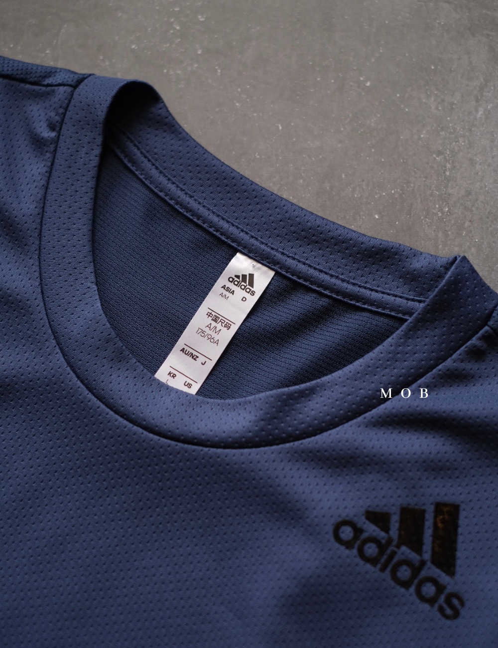 ADDSSST02001A HEAT.RDY Training Tee Force Blue