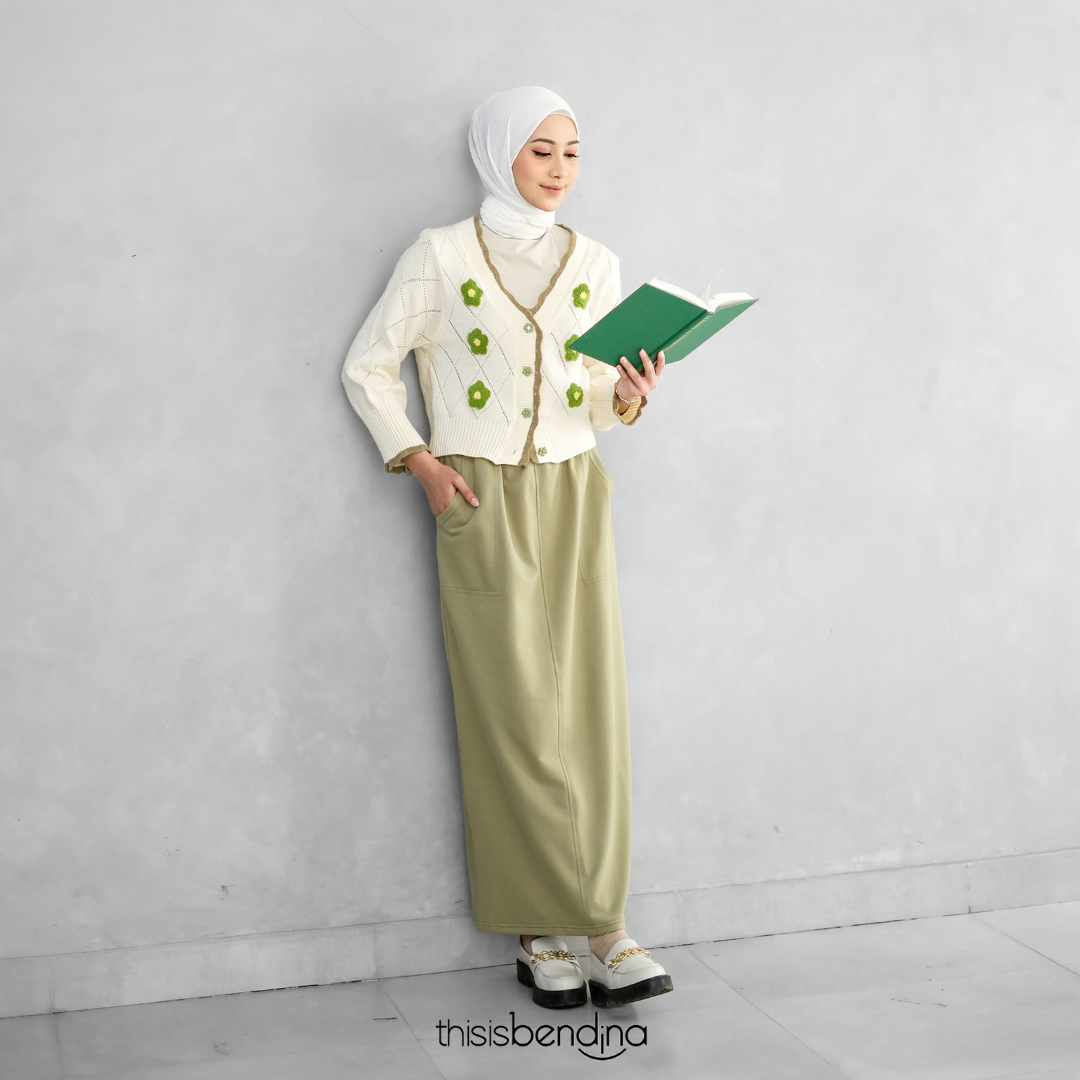 Yuki Skirt Sage Green
