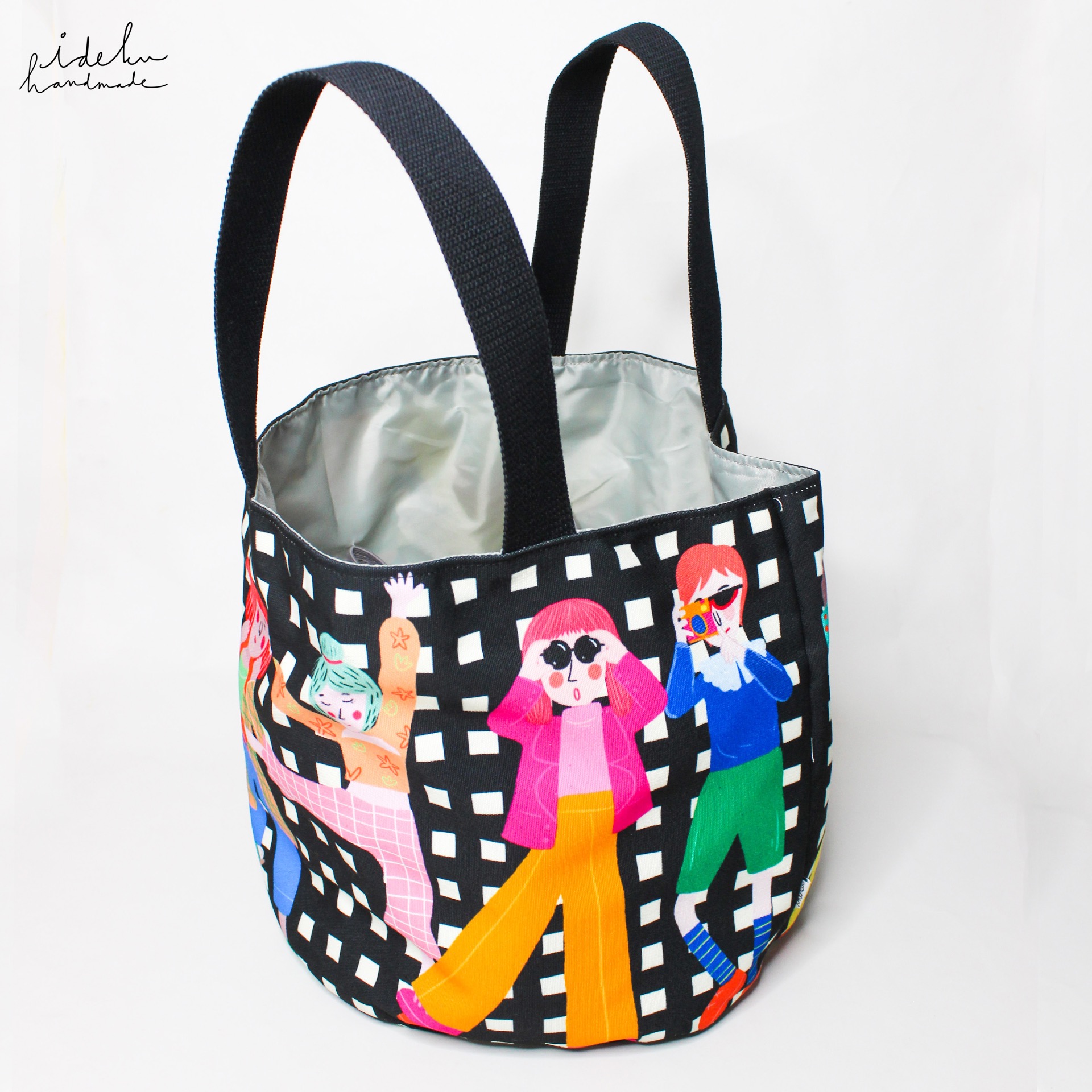 Tas Sayur Fancy Faces Black