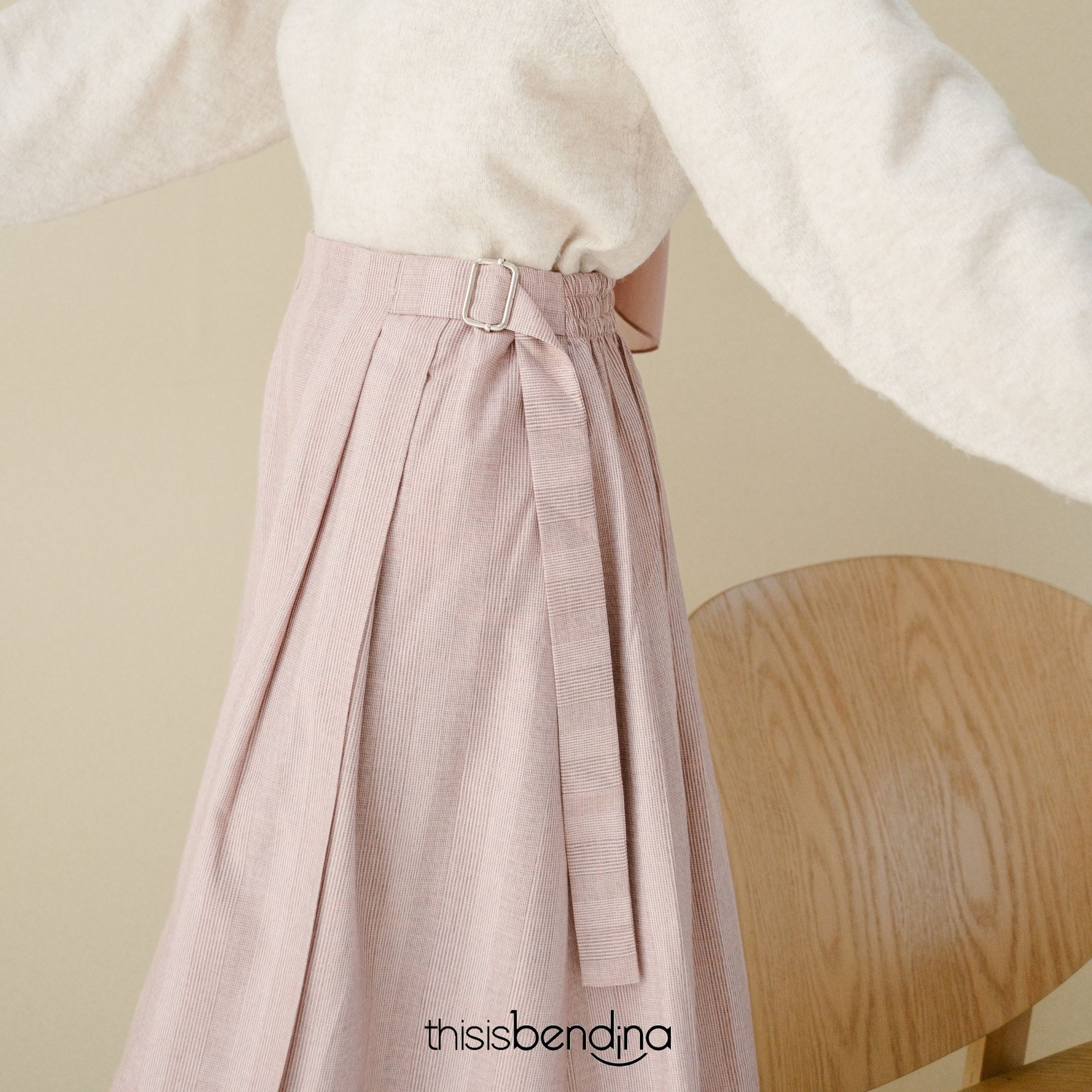 Nue Skirt Rose Tan
