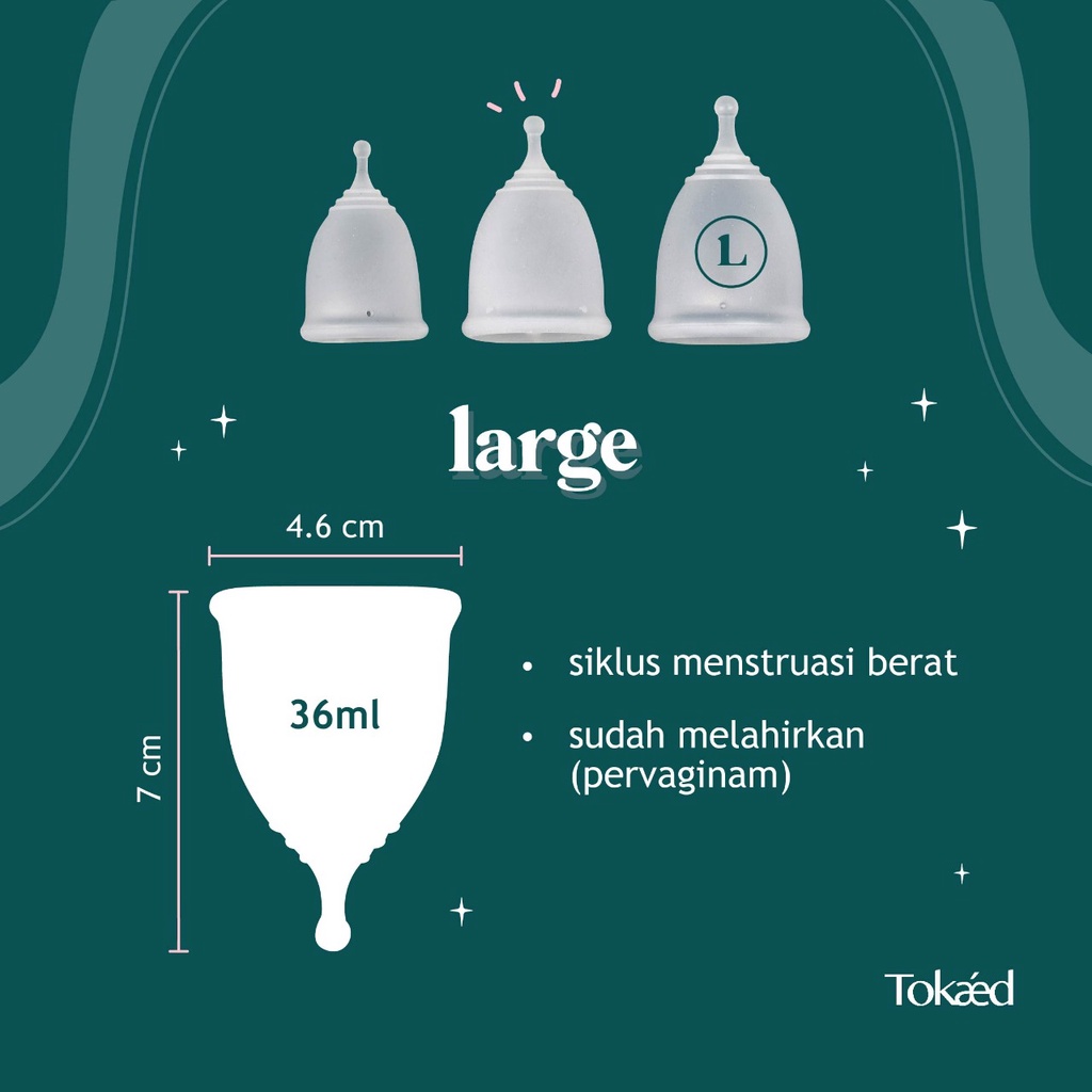 TOKAED Menstrual Cup | SOS PERIOD KIT period cup transparent lubricant mens cup eco friendly