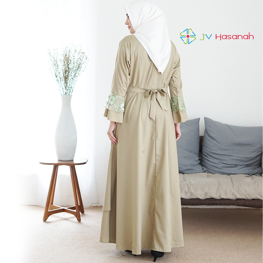 Sabiya Tile Dress - Gamis Pesta Premium Lace