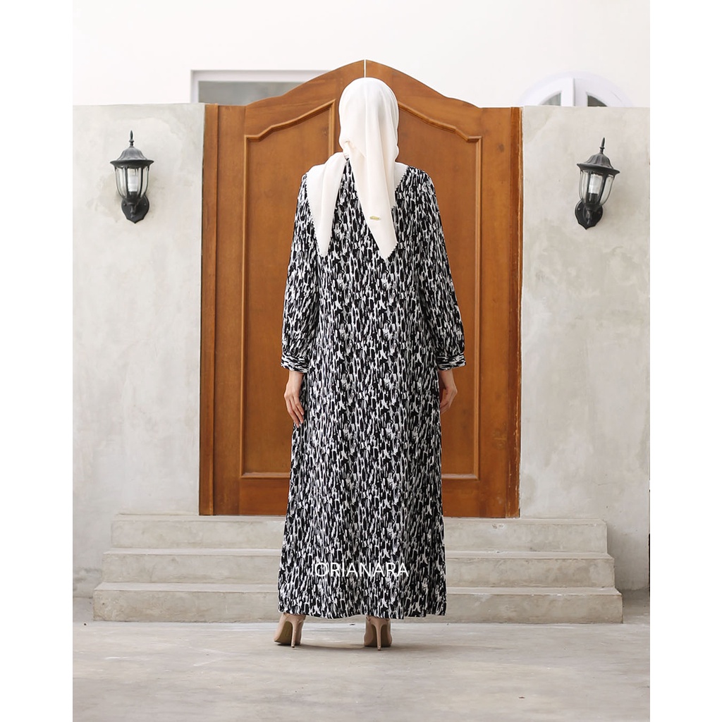 Orianara - Anniken Dress Black Zebra