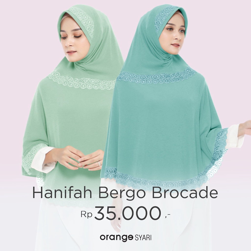 Hanifah Bergo Brocade