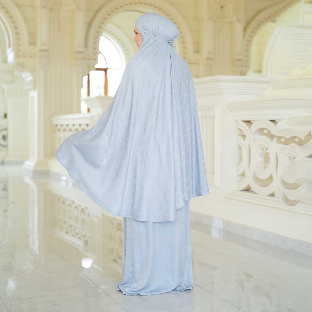 Syahira Lavender Grey Prayer Robe