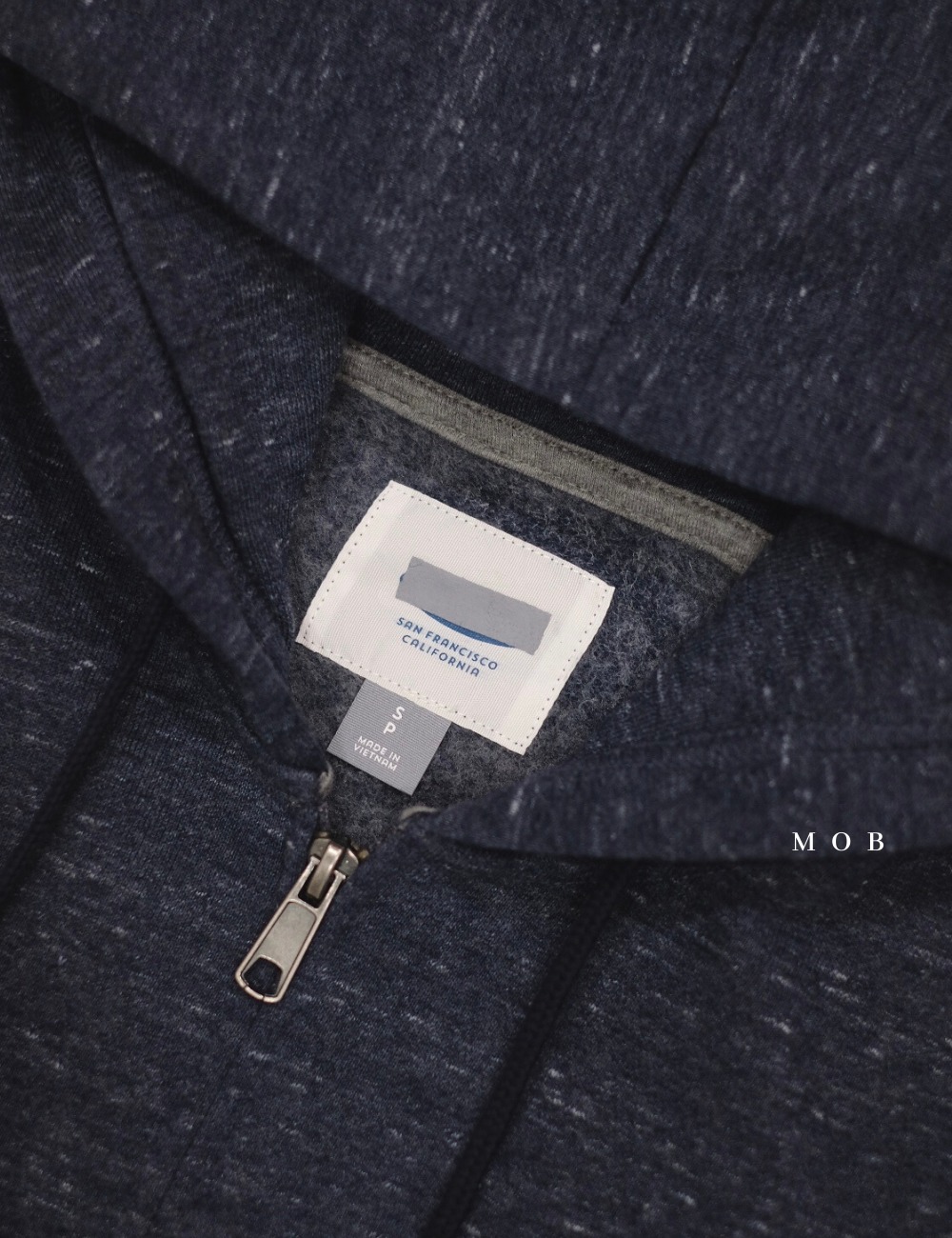 ONFZ05002 Classic Full Zip Hoodie Navy Misty