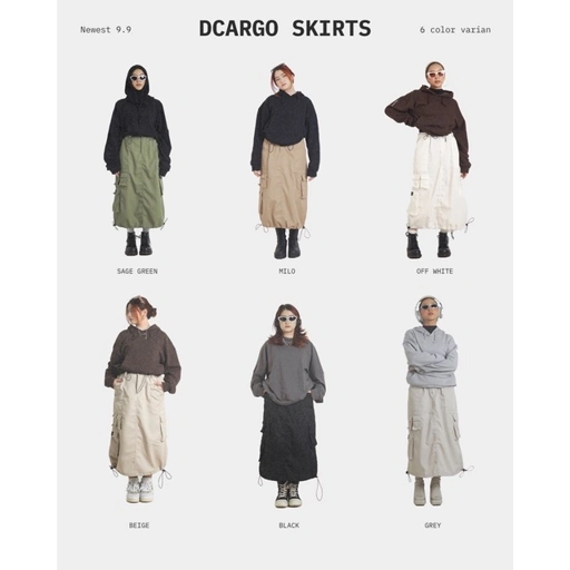 Image of Demoan - DCARGO SKIRTS | ROK CARGO