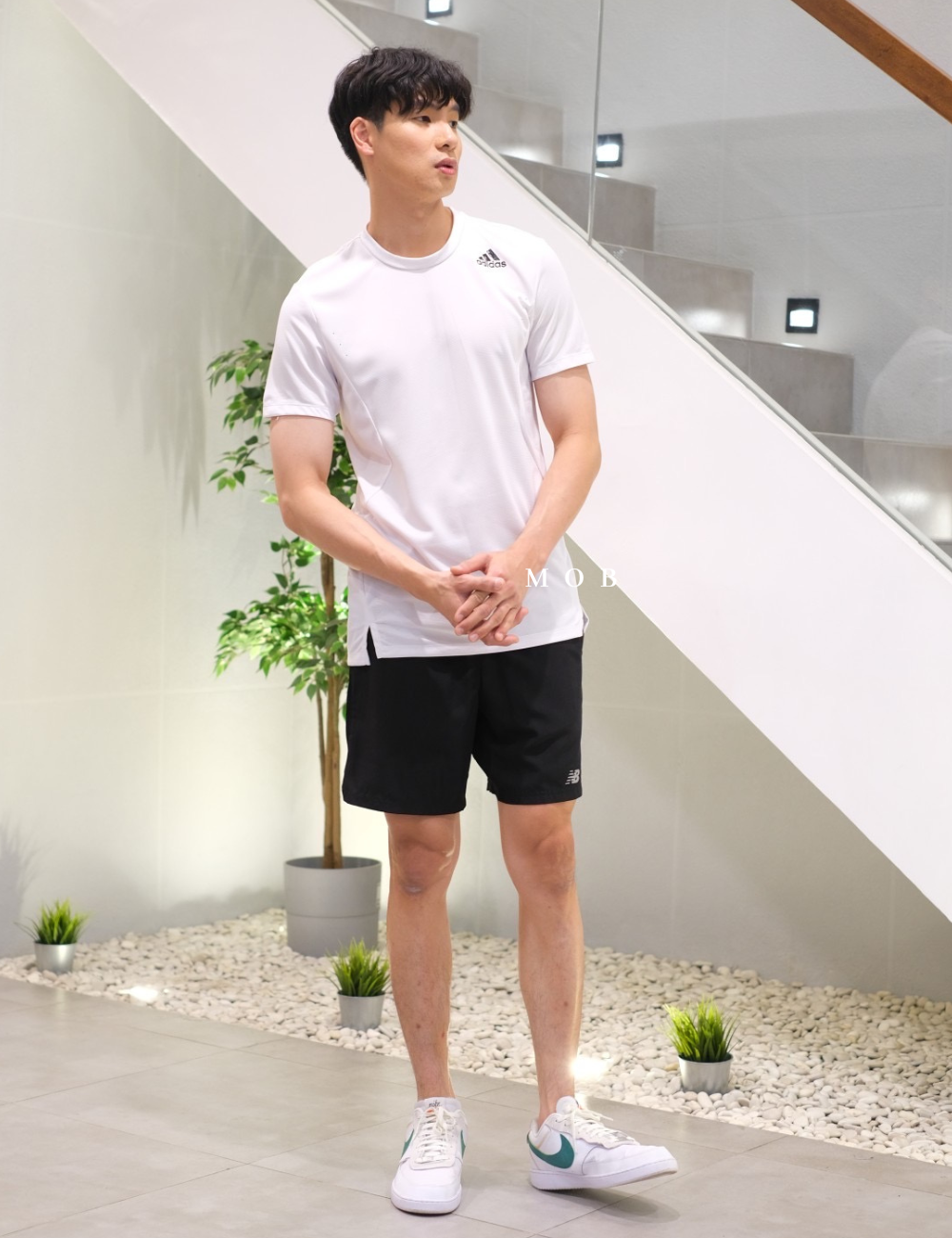 ADDSSST02001F HEAT.RDY Training Tee White