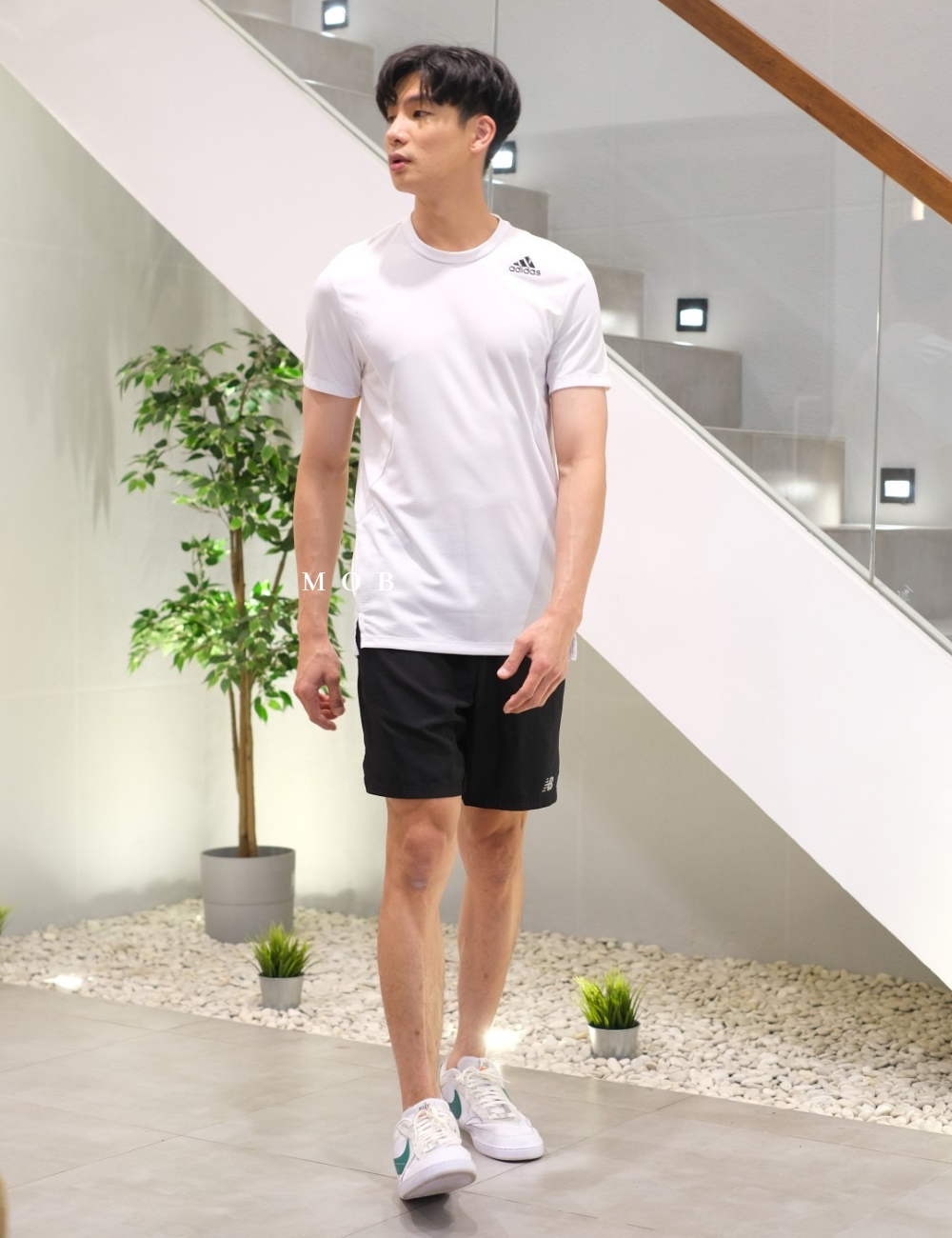 ADDSSST02001F HEAT.RDY Training Tee White