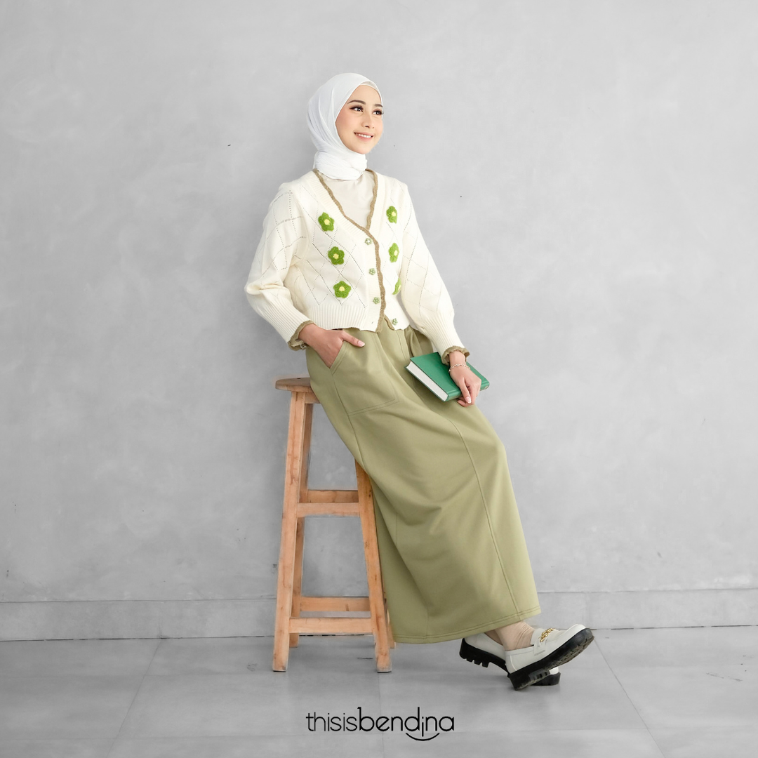 Yuki Skirt Sage Green
