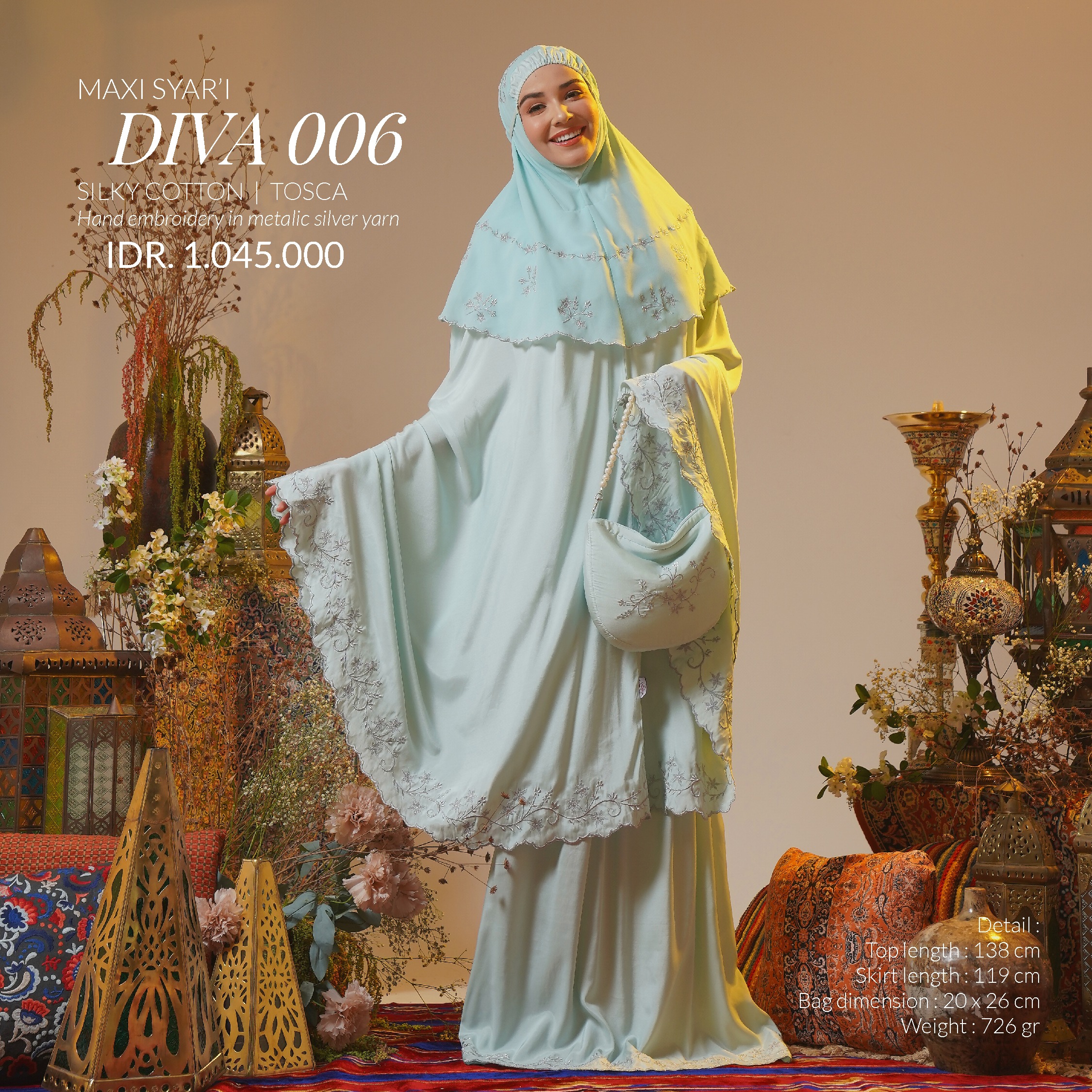 Tatuis Mukena Diva 006 Maxi Syar'i