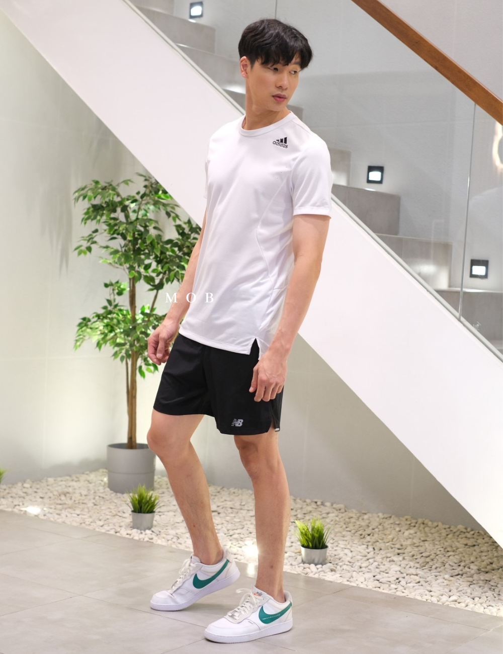 ADDSSST02001F HEAT.RDY Training Tee White