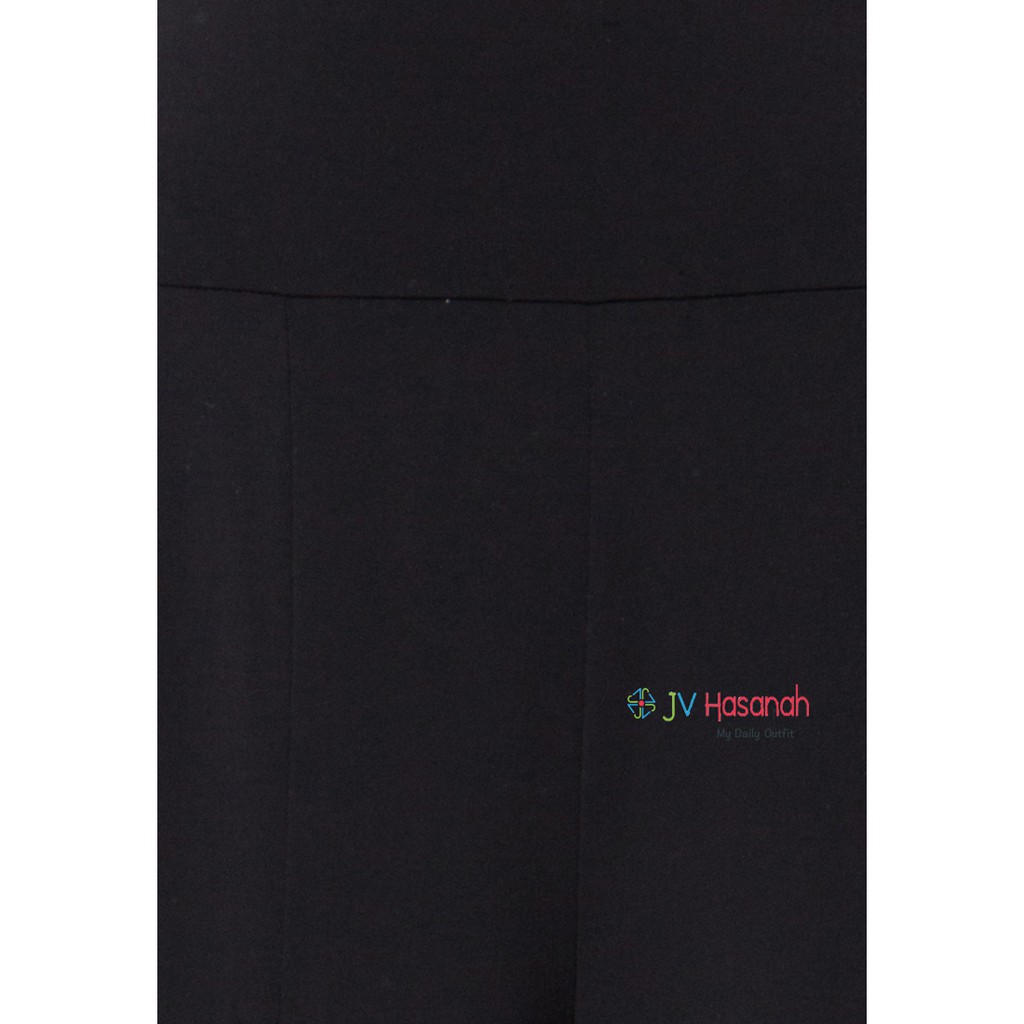 Culottes Jersey Pants - Celana Kulot Jumbo Pinggang Full Karet