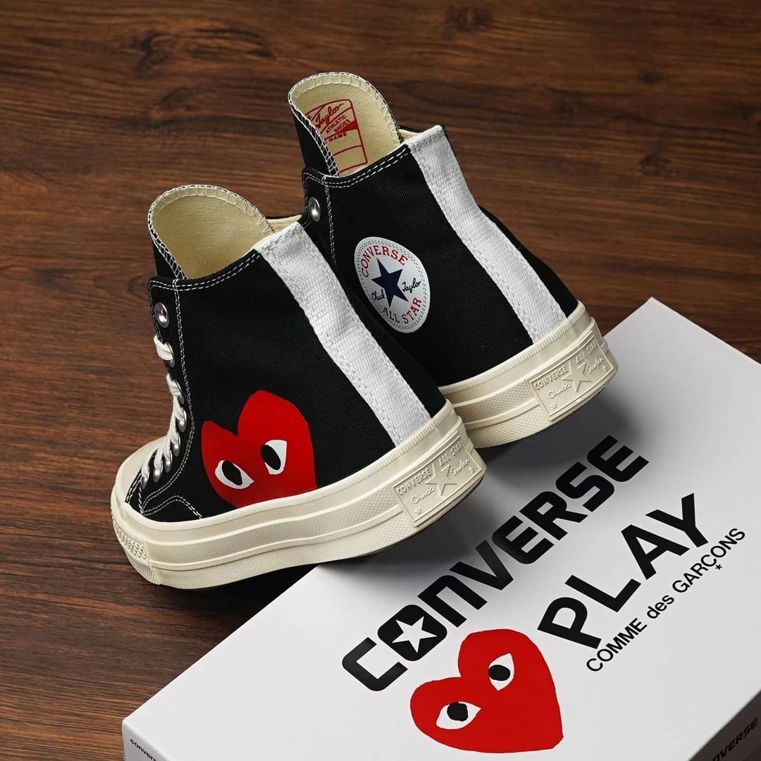 CONVERSE CHUCK 70 HI X COMME DES GARCONS CDG BLACK