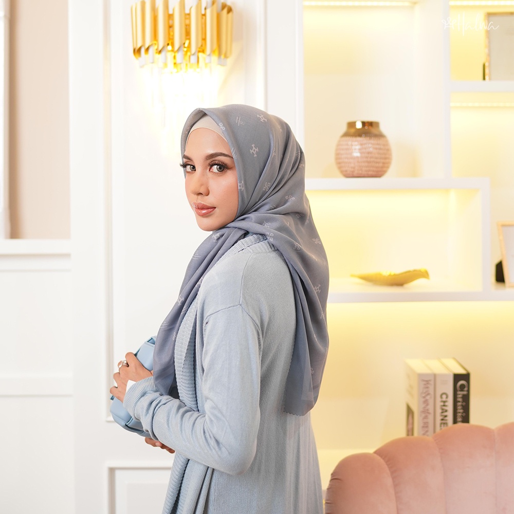 Monogram Scarf Cloudbrust 