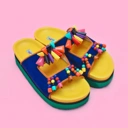 Sandra Blue Sandals