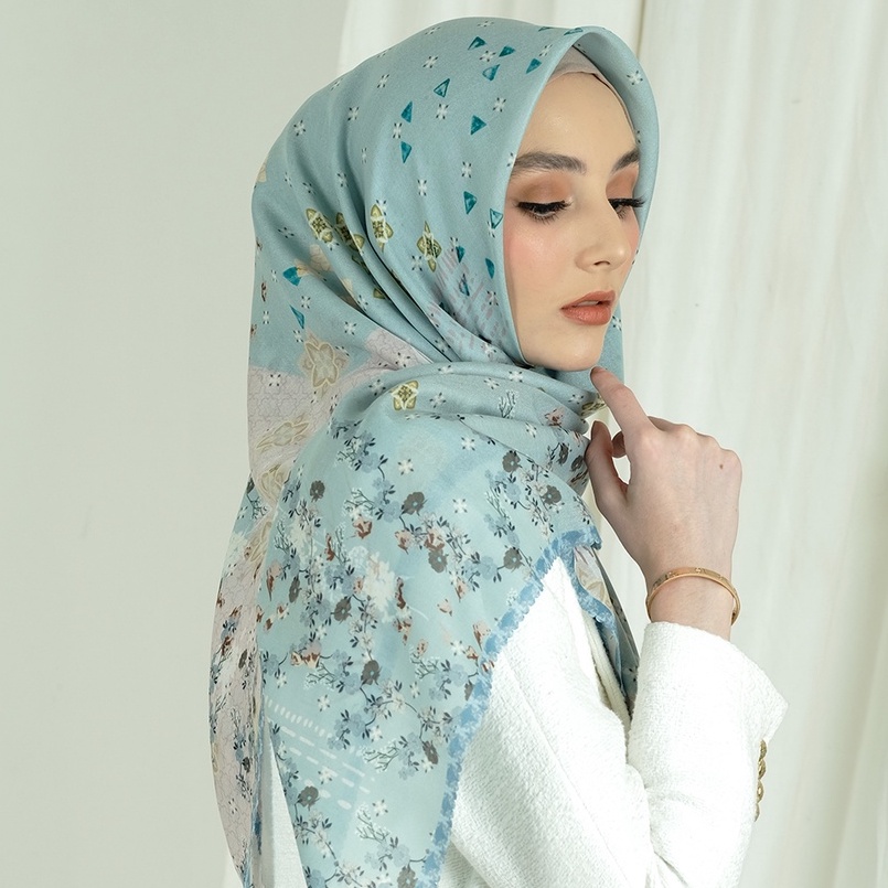 Gardenia Scarf Mint