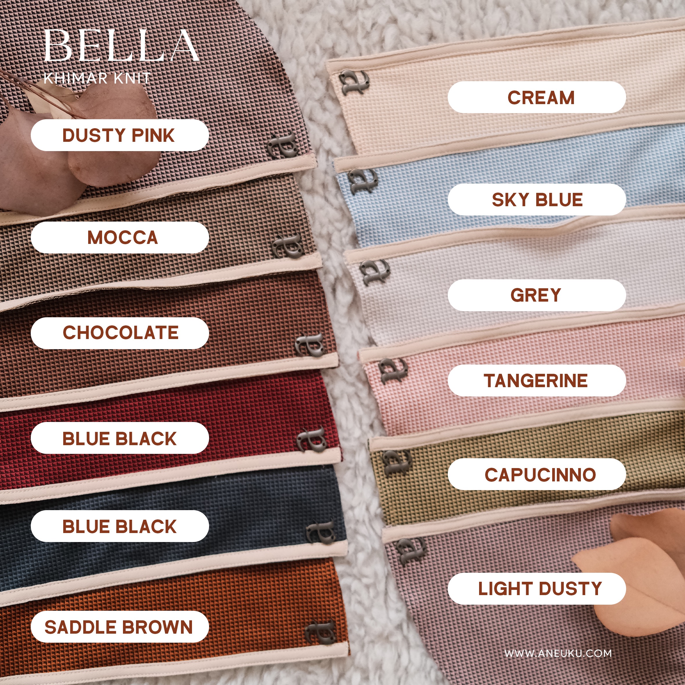 BELLA KHIMAR KNITT