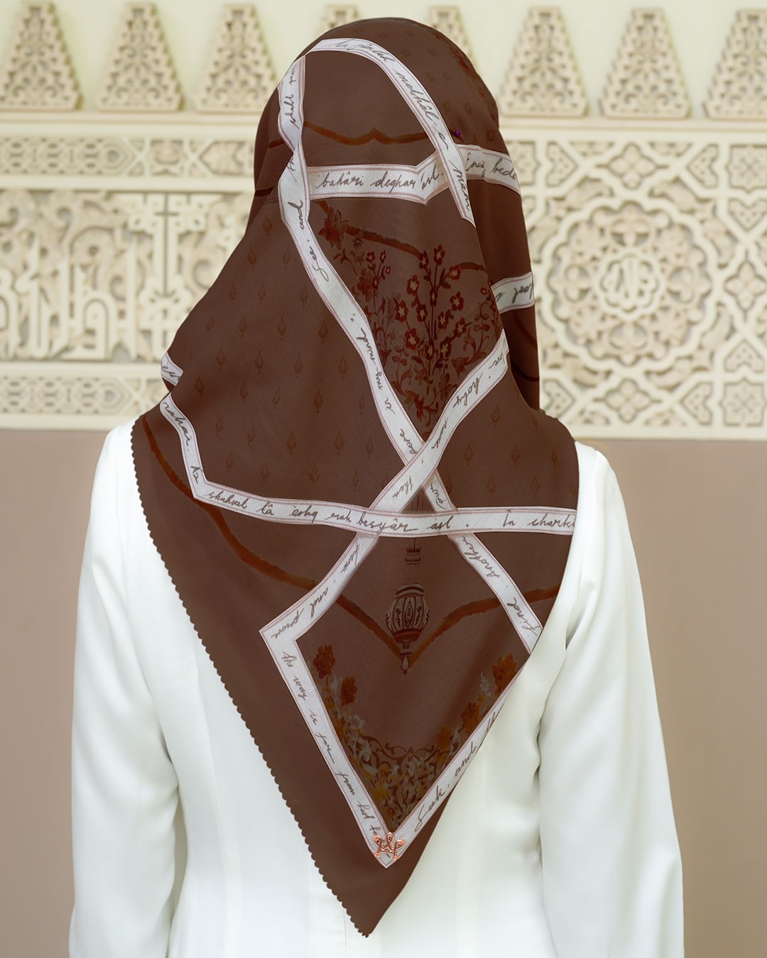 Rumi Poems Naheed Tan Scarf