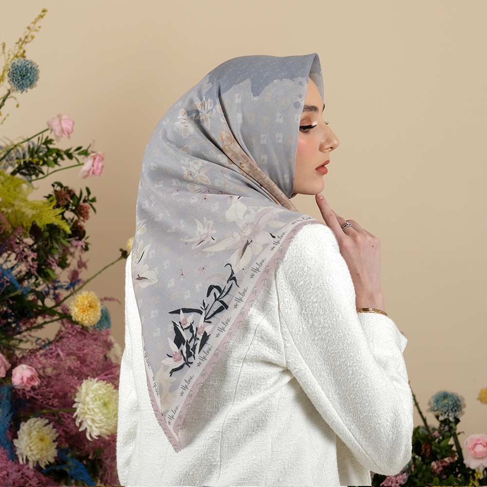Asoka Scarf Light Grey