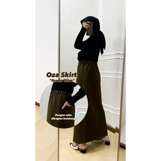 Image of Oza Skirt Olive