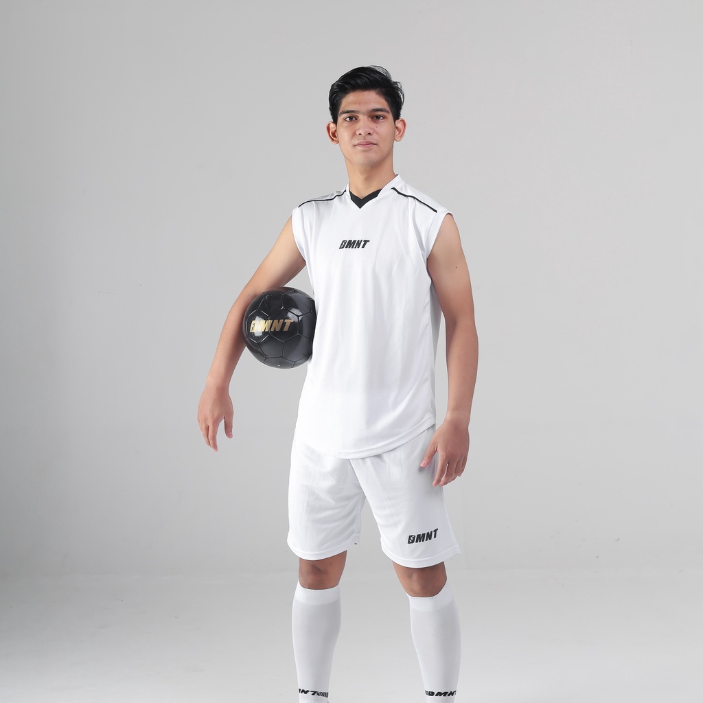 DMNT Jersey Sleeveless Dixie Series White