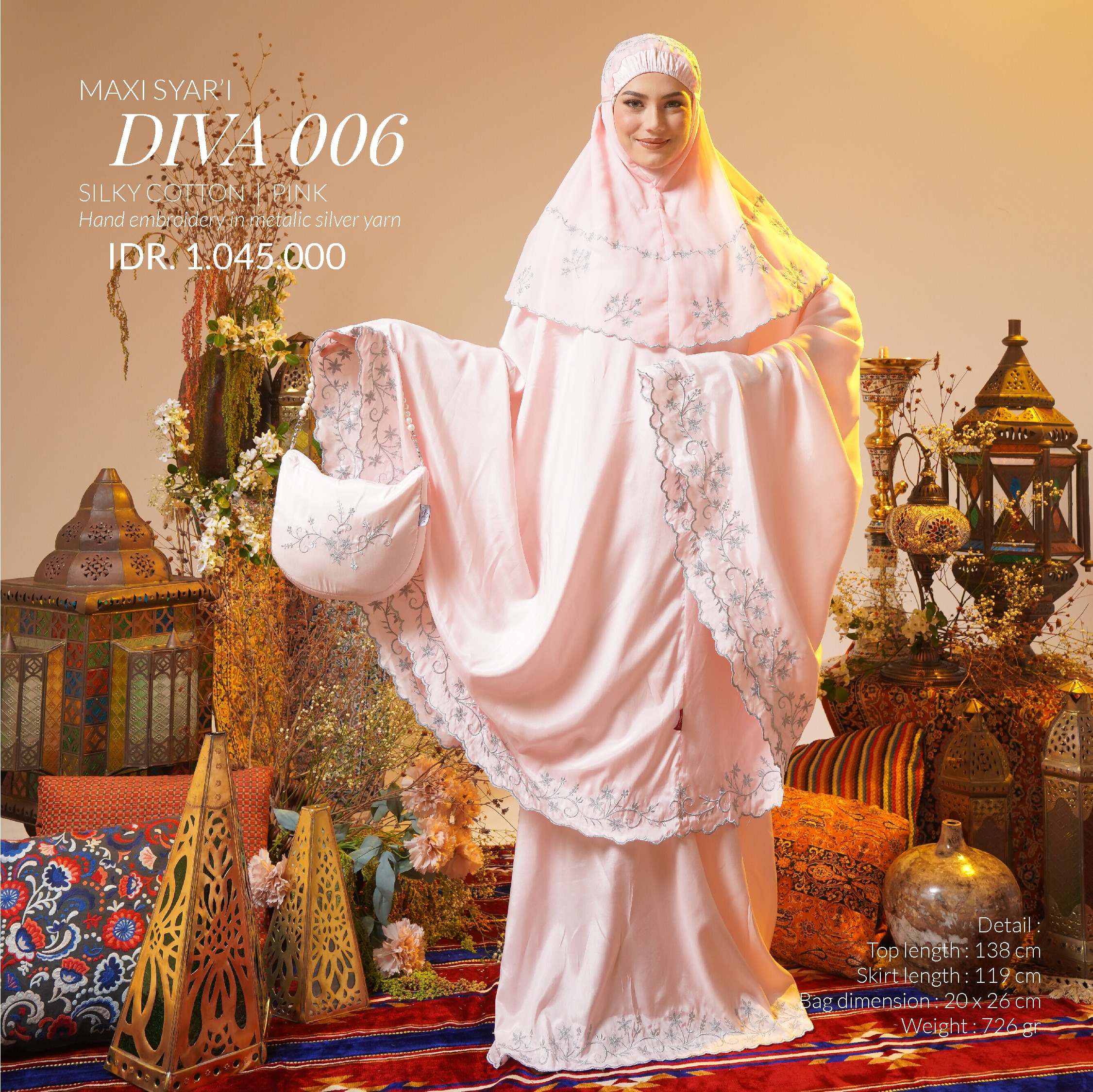Tatuis Mukena Diva 006 Maxi Syar'i