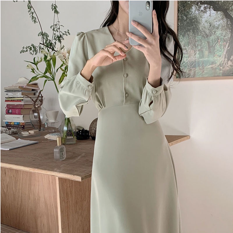 HI937 Sweetness V-Neck Dress