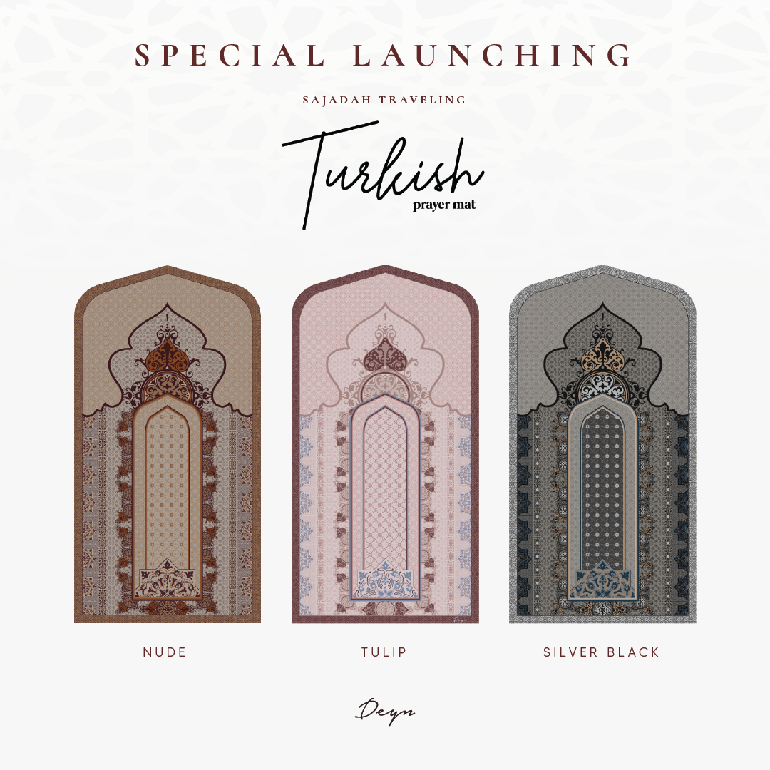 TURKISH PRAYER MAT - TULIP