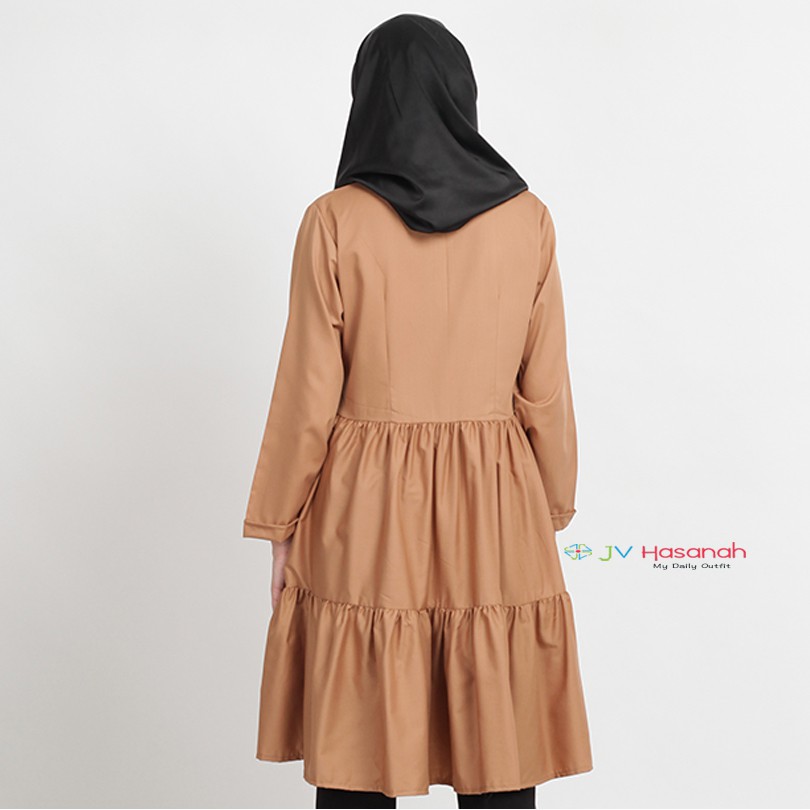 Azalea Ruffle Tunic - Tunic detail Ruffle Busui