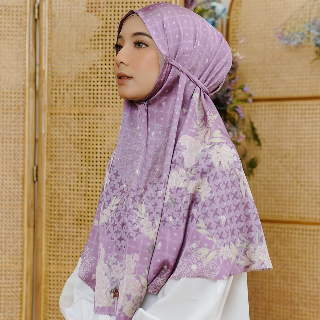 Serampai Purple Bergo