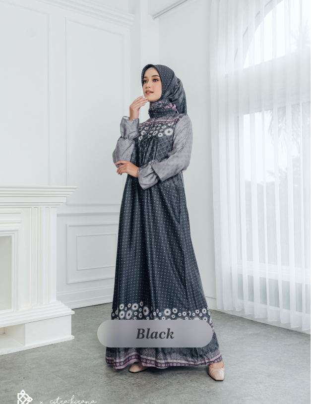 PRAYA DRESS - BLACK