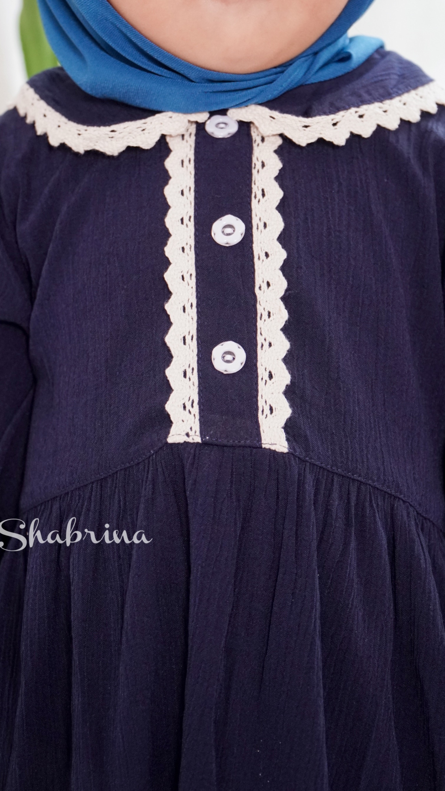 Gamis Raniah POLOS Set (sz XL,XXL,3XL, dan 4XL) by Shabrina
