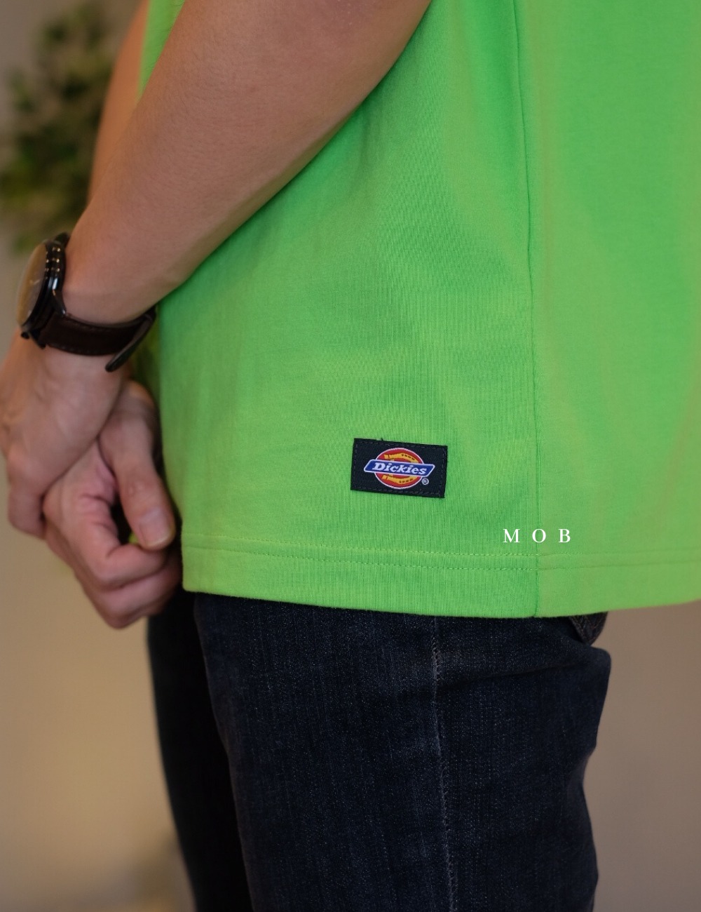 DKSST02001G Patch Logo Tee Green