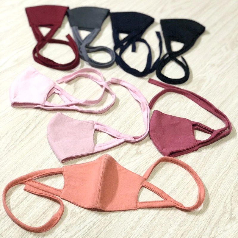 Masker Kain Anak 3Lapis Hijab & Nonhijab