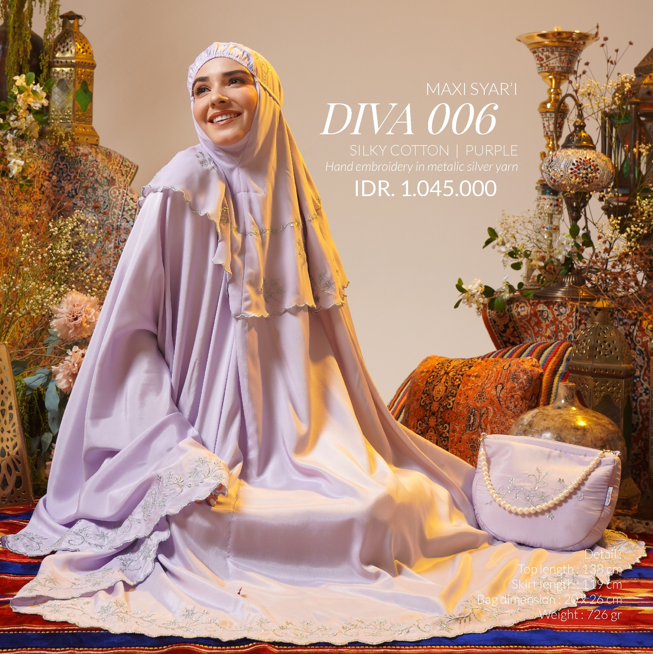 Tatuis Mukena Diva 006 Maxi Syar'i