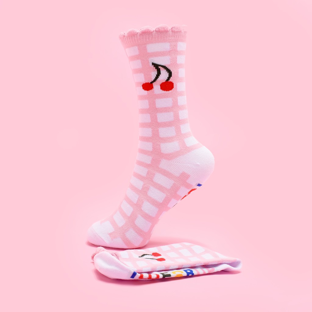 Eat Cherry Socks